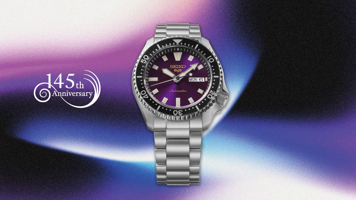 Seiko 5 Sports HDB003 Edo purple 145th anniversary limited edition