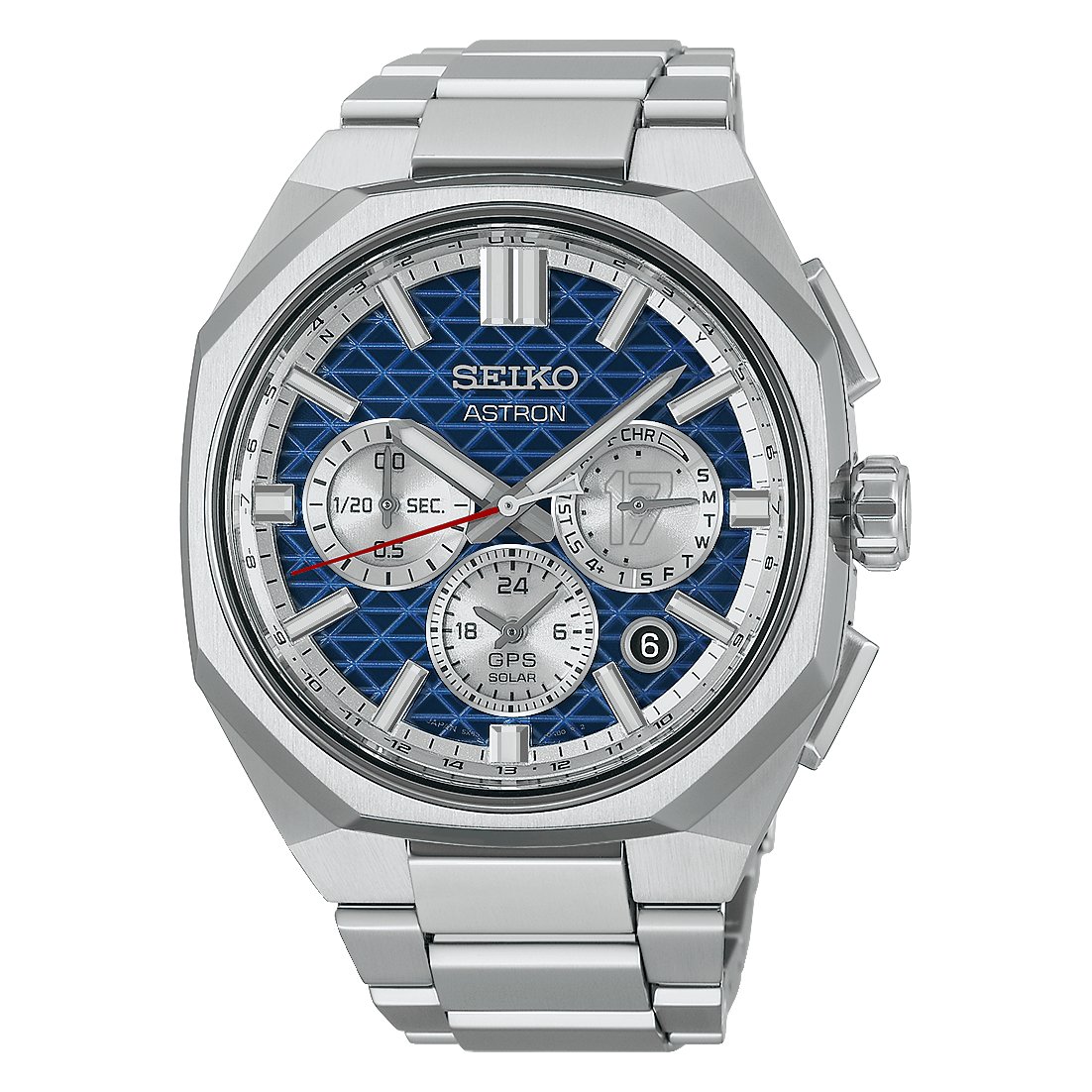 Seiko Astron HAB012J Shohei Ohtani 2026 blue dial front view