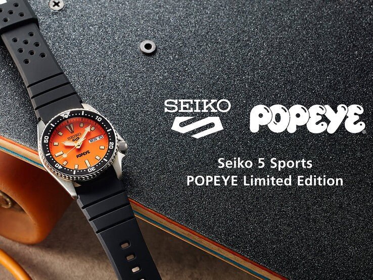 Seiko HDB013 Popeye 50th anniversary limited edition watch