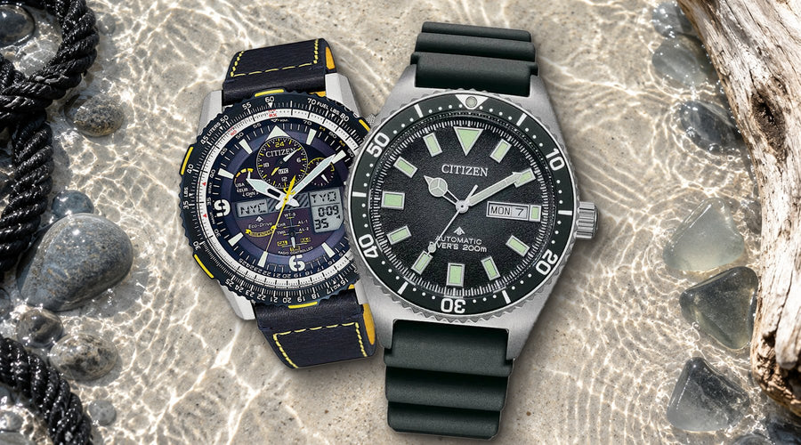 Citizen Promaster watches at WristBear: NY0120-01E and JY8078-01L