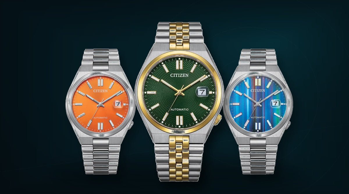 Citizen Tsuyosa watches at WristBear — collection banner