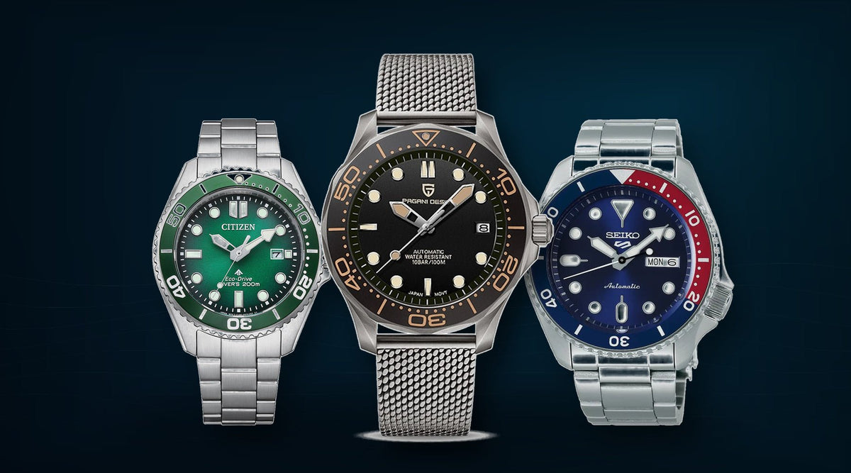 Diver Watch watches at WristBear — collection banner
