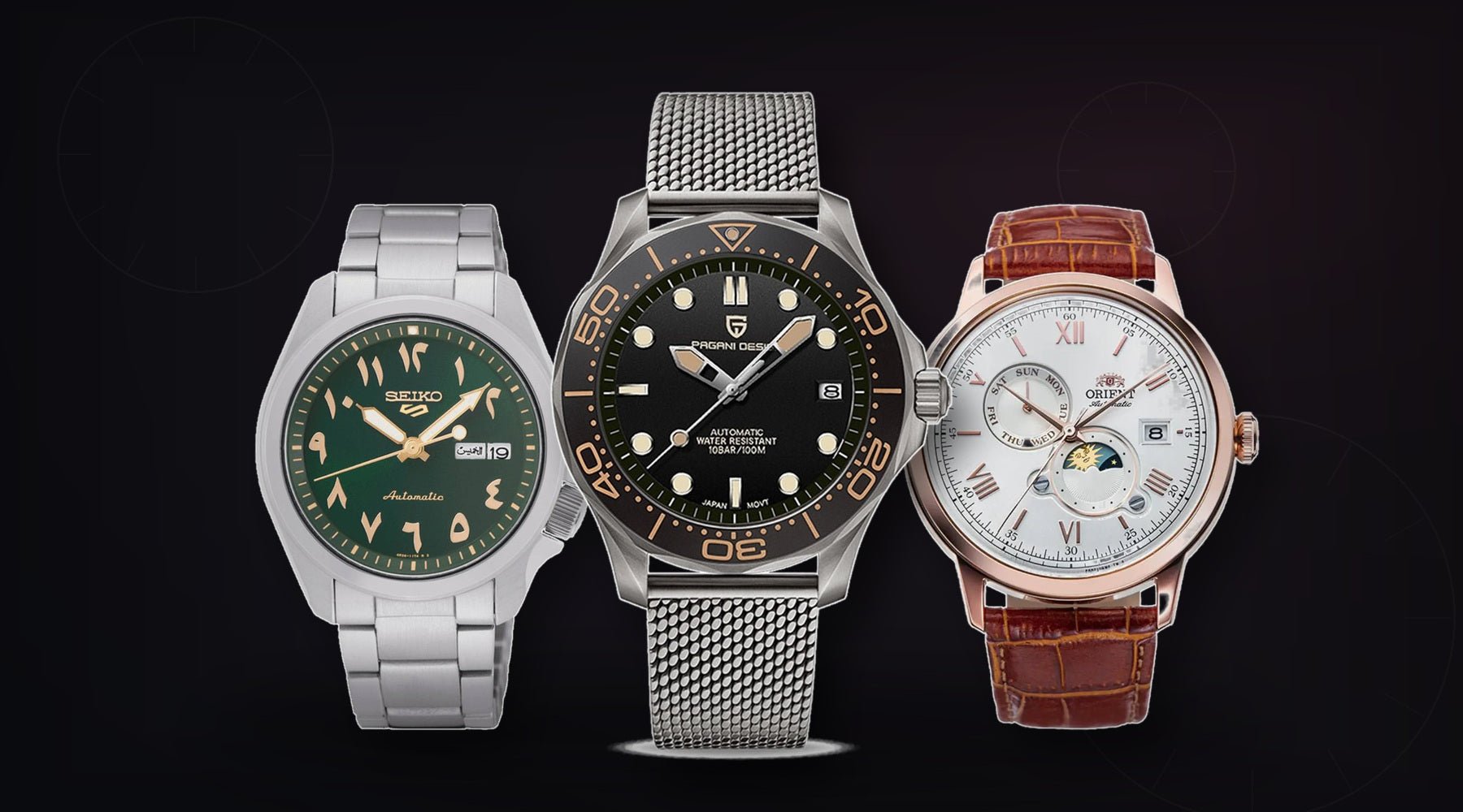 Mechanical Watch watches at WristBear — collection banner