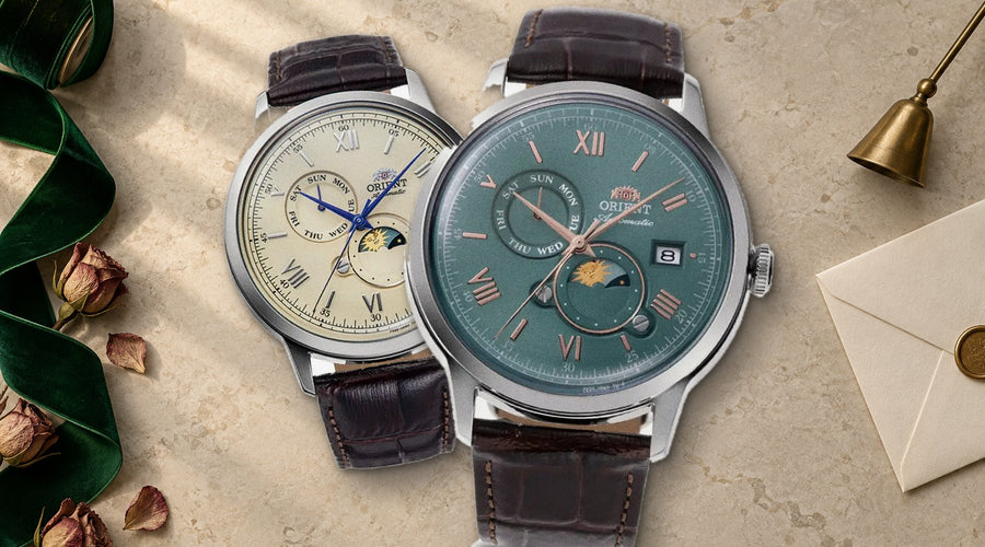 Orient Bambino watches at WristBear: RA-AK0805E and RA-AK0803Y