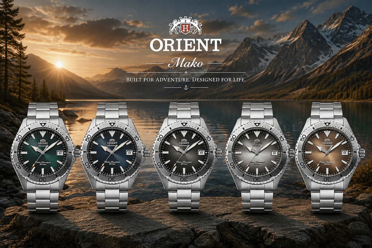 Orient Mako - Wristbear