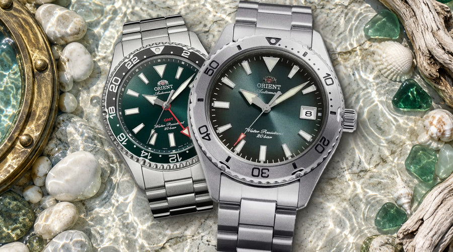 Orient Mako watches at WristBear: RA-AC0Q13E and RA-BC0002E