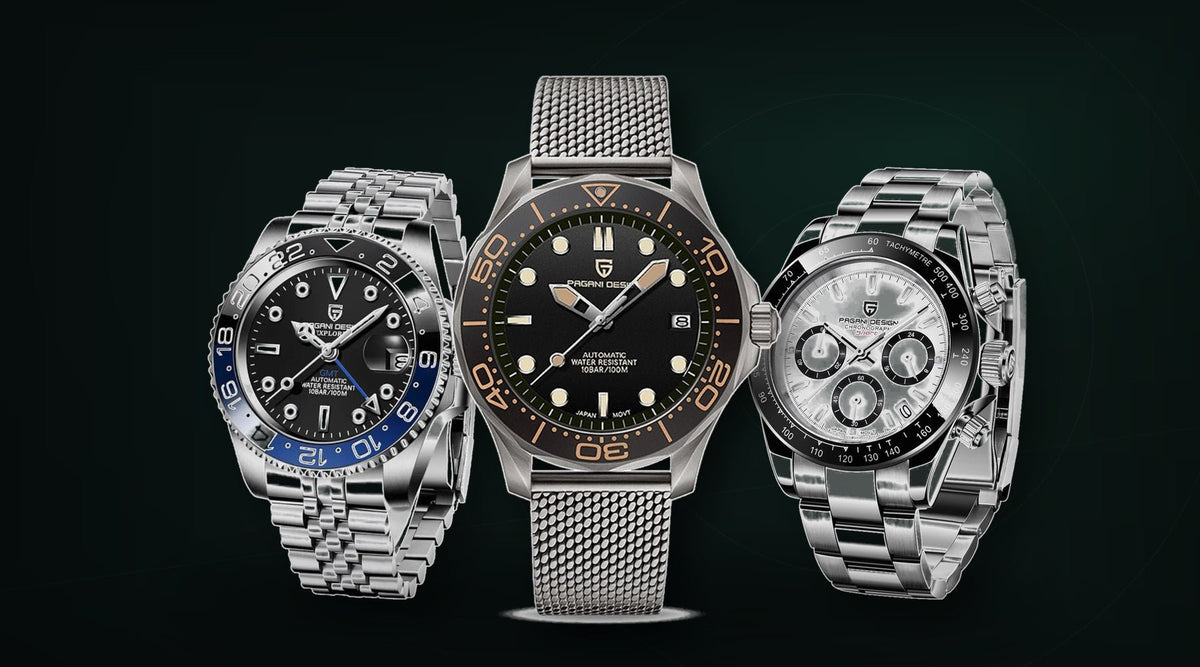 Pagani Design watches at WristBear — collection banner