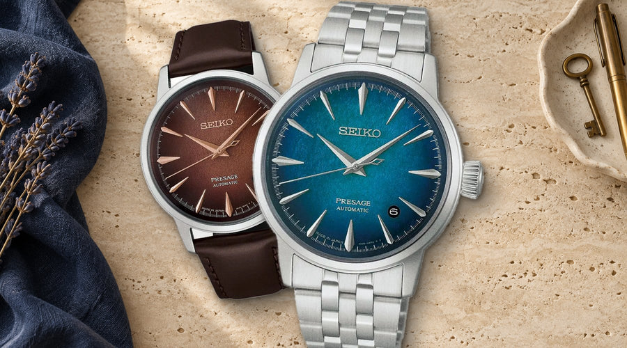 Seiko Presage watches at WristBear: HCB001J and HCB003J