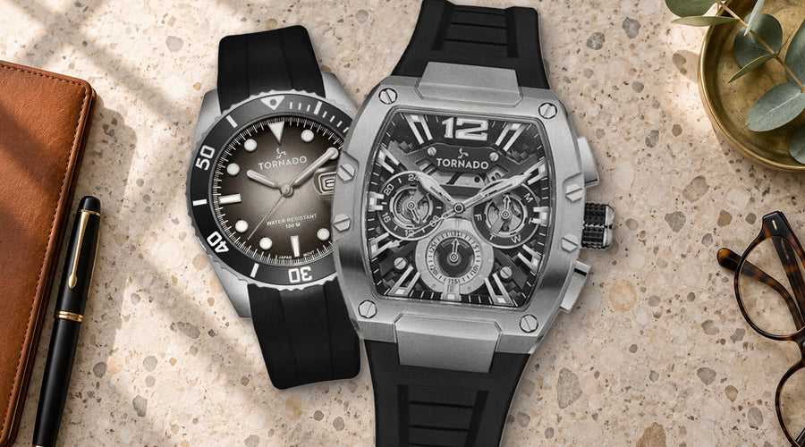 Tornado watches at WristBear: T23105-SSBB and T22001-SSBB
