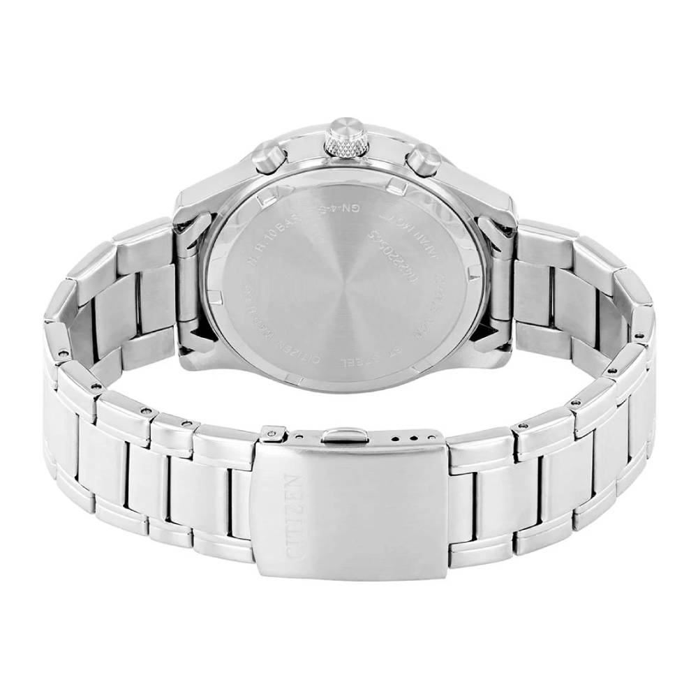 Citizen AN8190-51A Chrongraph Quartz White Dial Stainless Steel Men's Watch