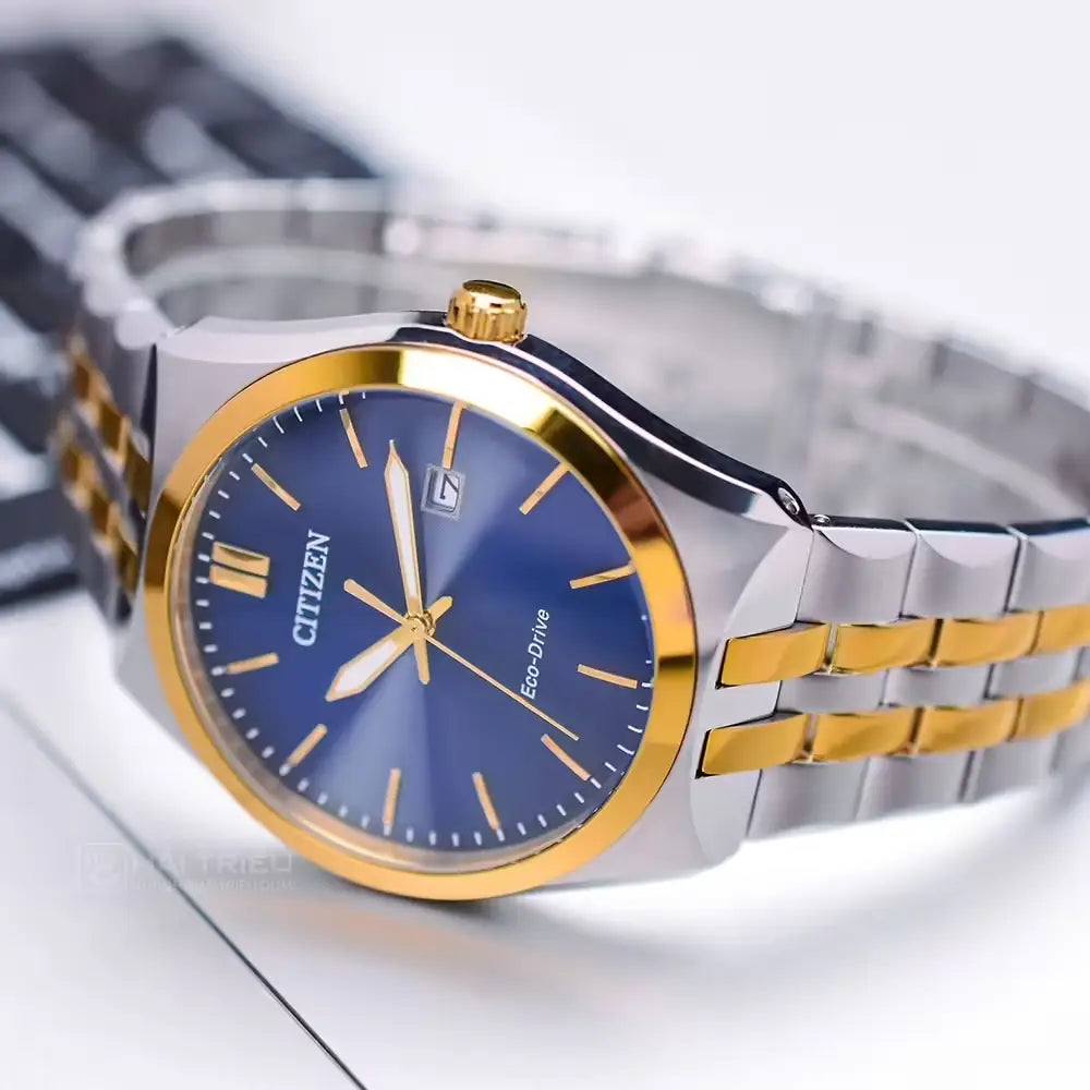 Citizen BM7334-66L Eco-Drive Blue Dial Stainless Steel Men's Watch