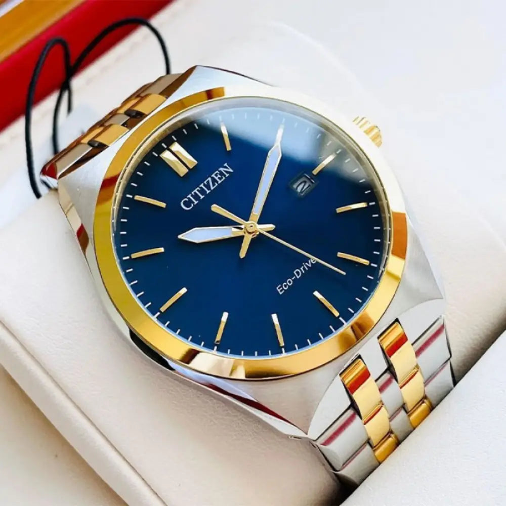 Citizen BM7334-66L Eco-Drive Blue Dial Stainless Steel Men's Watch