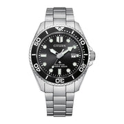 Citizen Promaster "Marine" Diver's 200M BN0261-51E Eco-Drive Black Dial Stainless Steel Men's Watch