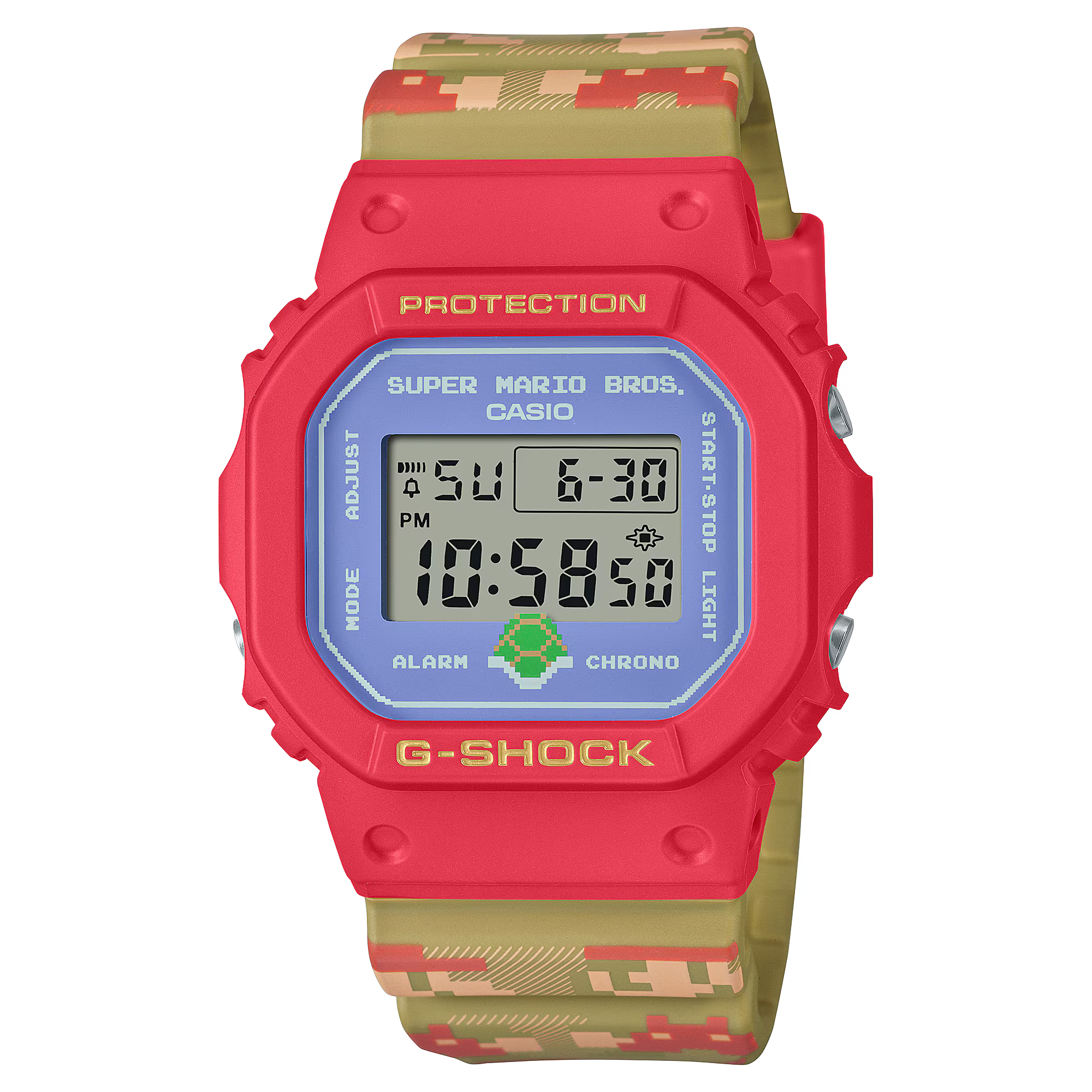 Casio G-Shock DW-5600SMB-4 Mario Edition Digital Watch