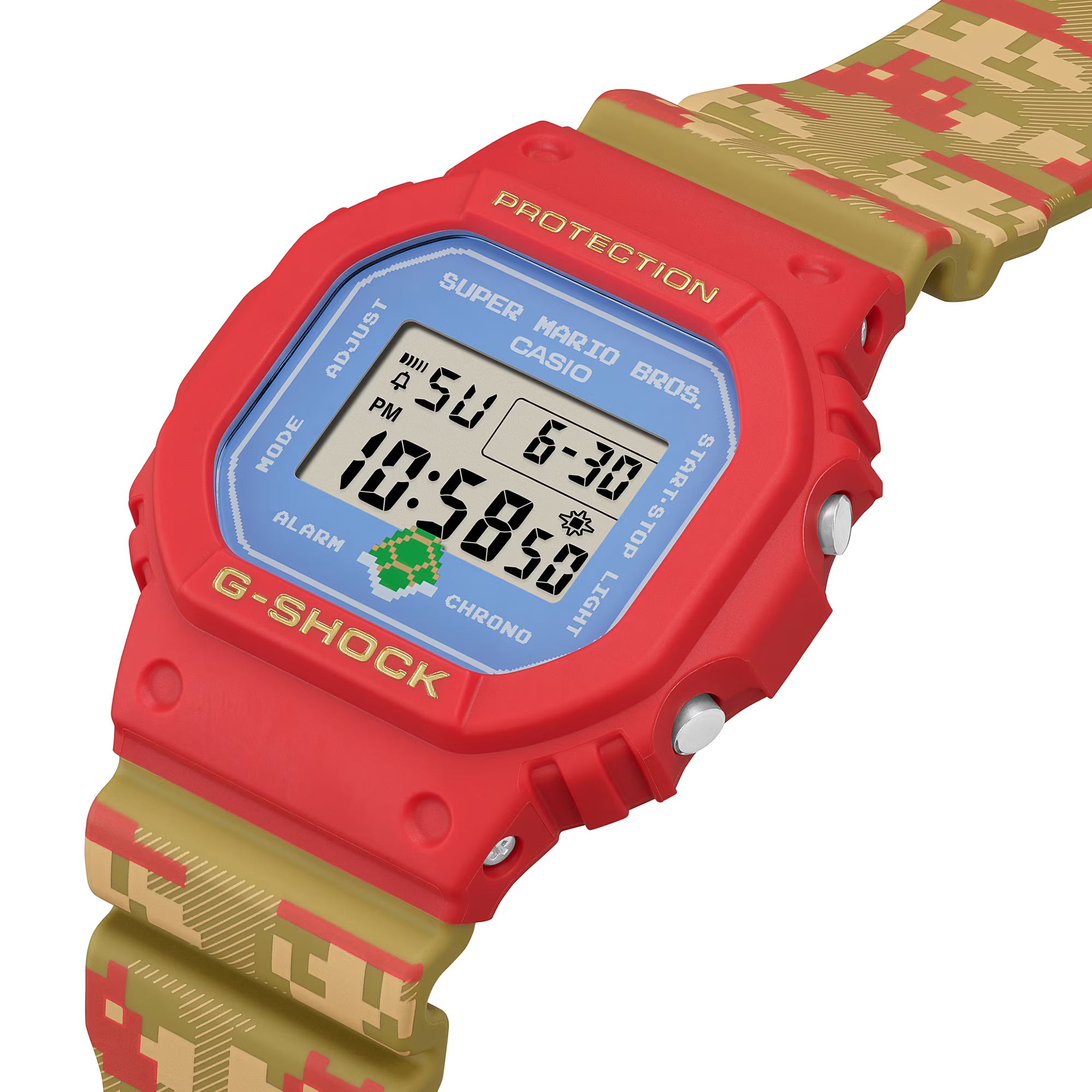 Casio G-Shock DW-5600SMB-4 Mario Edition Digital Watch