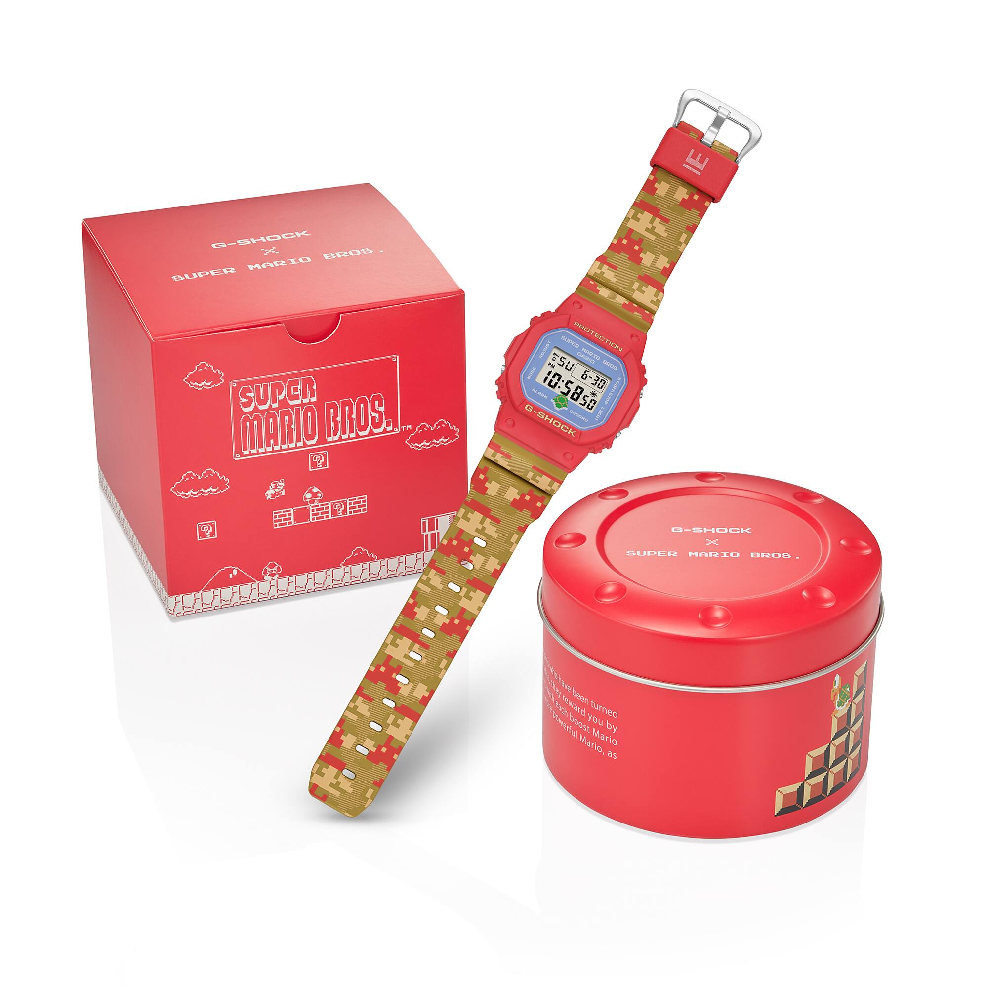 Casio G-Shock DW-5600SMB-4 Mario Edition Digital Watch