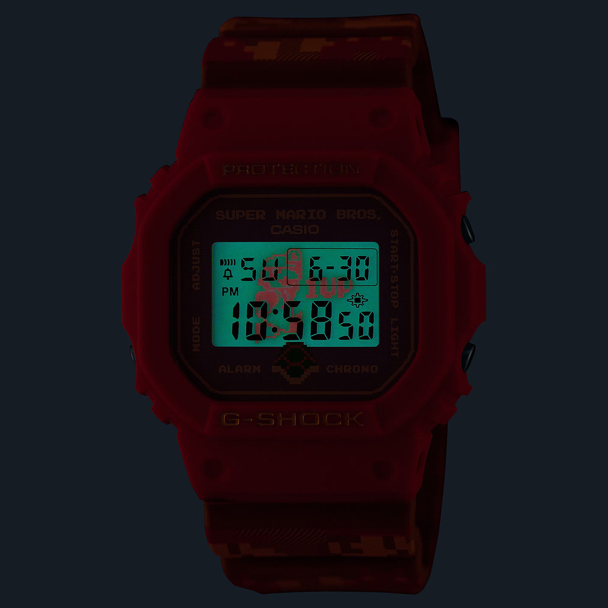 Casio G-Shock DW-5600SMB-4 Mario Edition Digital Watch