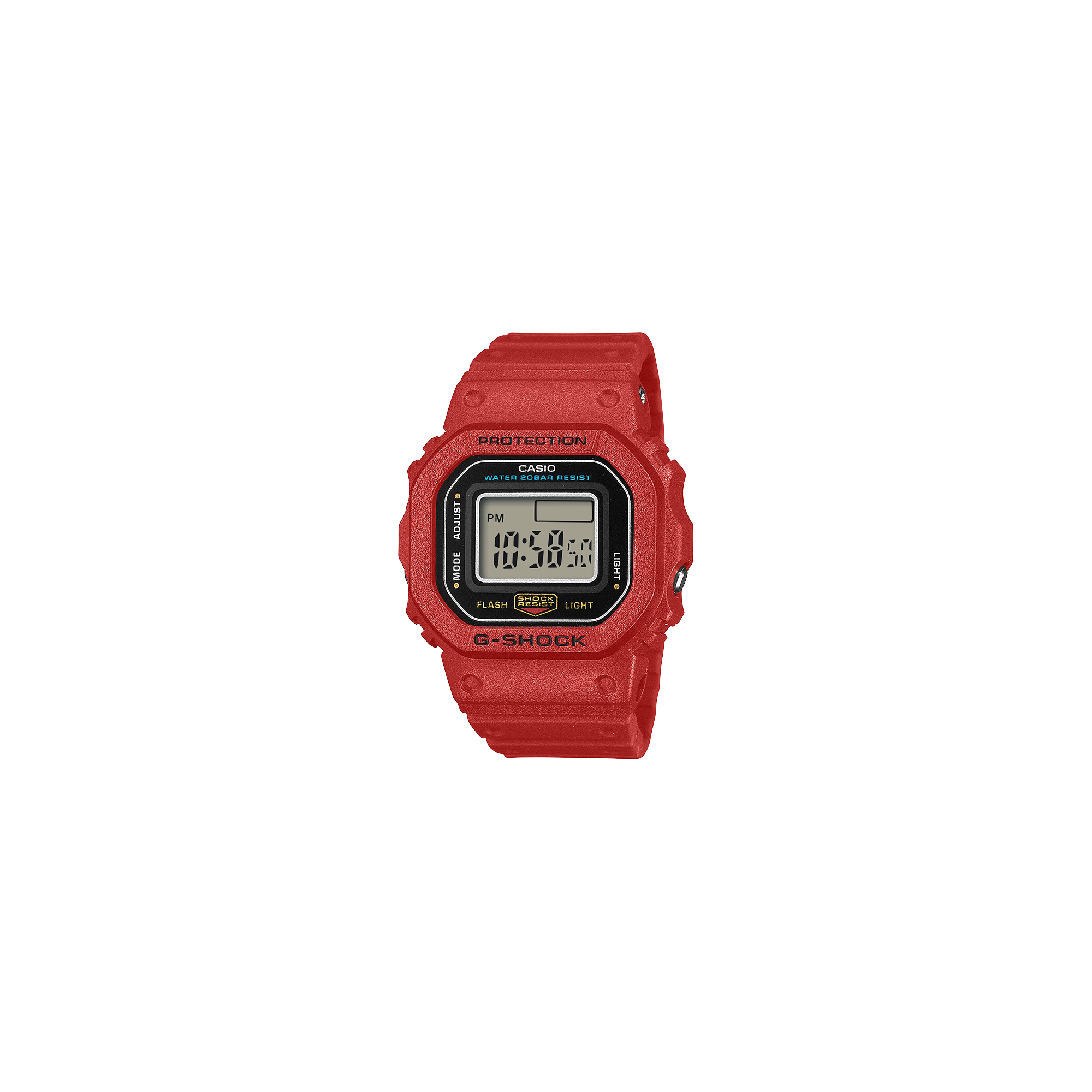 Casio G-Shock Nano DWN-5600-4 Digital Ring Watch Red