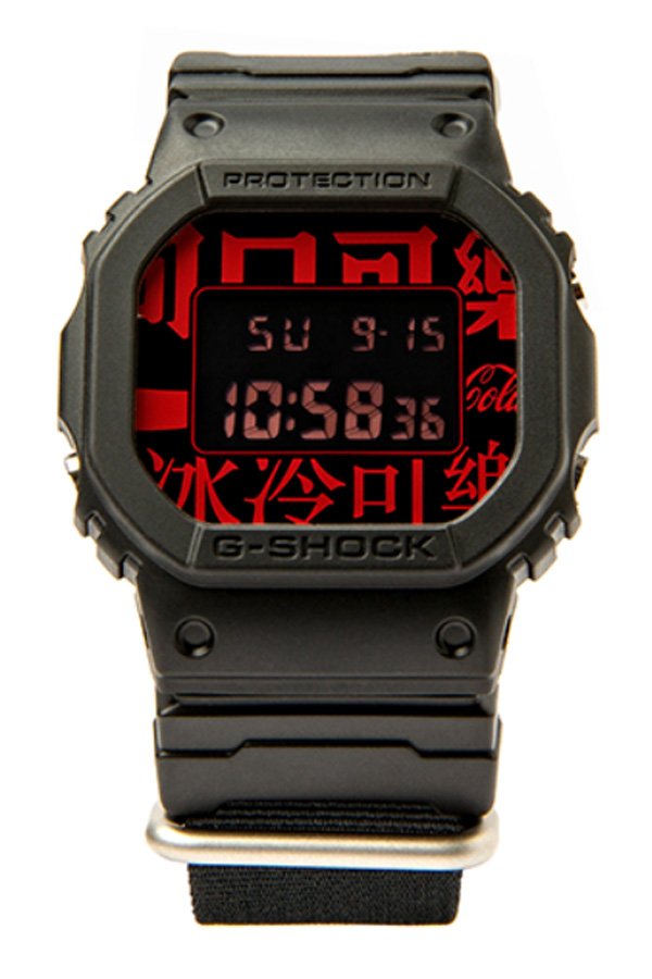 Casio G-Shock "Coca-Cola Limited Edition" DW-5600COCA19-1PRC Quartz Black