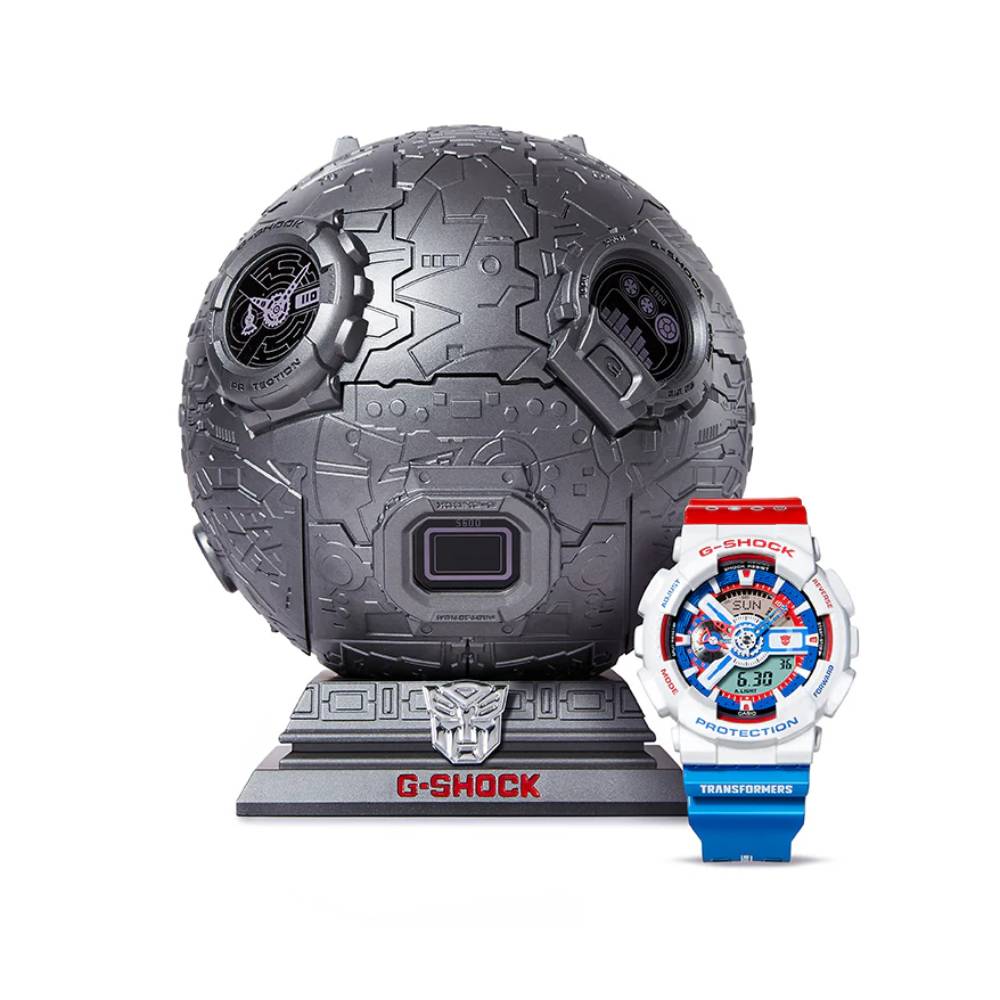 Casio G-Shock GA-110OPT22-7BFT Transformers Edition Analog-Digital Quartz Resin Band Watch