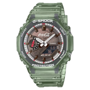 Casio G-Shock GA-2100CC-3A Coca-Cola Limited Edition Analog-Digital Green Resin Men's Watch