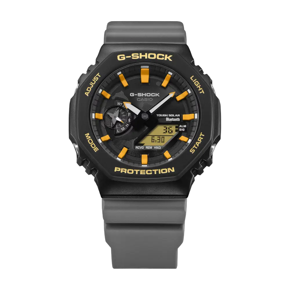 Casio G-Shock GA-B2100DF-1 Darwin edition watch caseback engraving