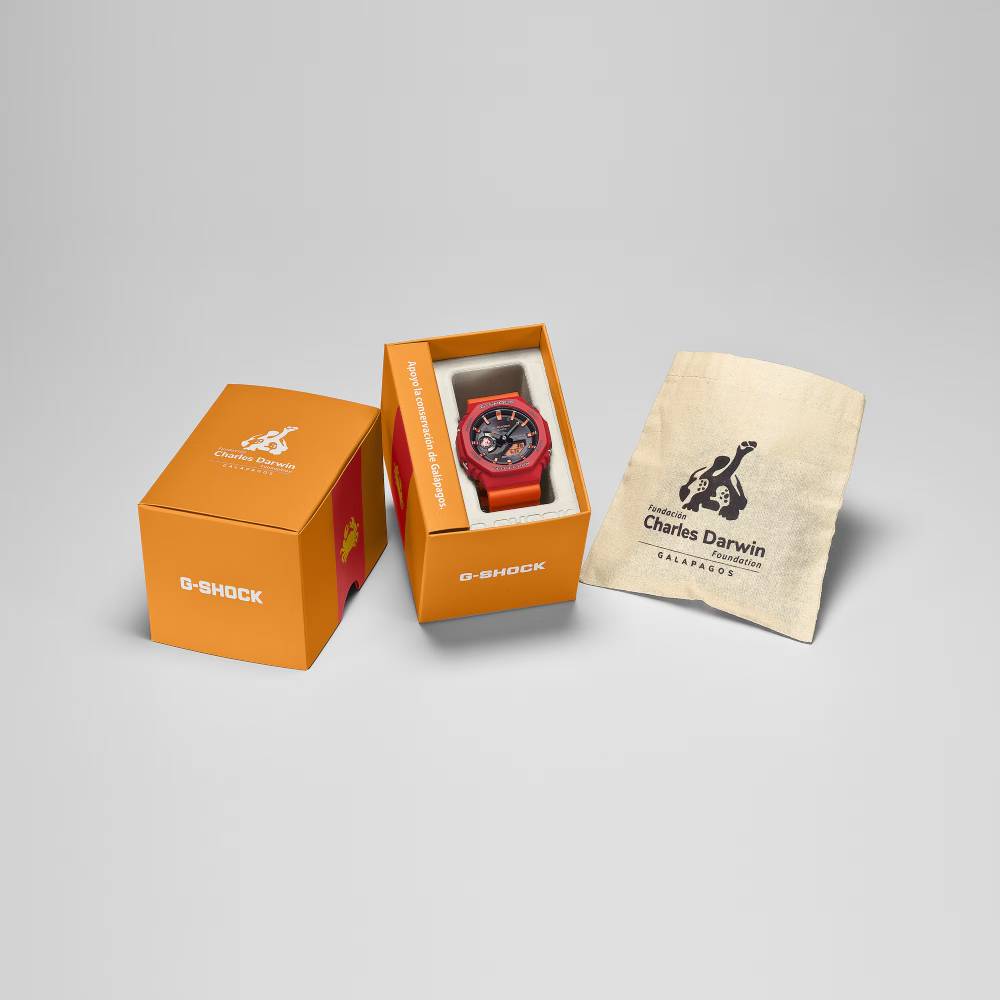 Casio G-Shock GA-B2100DF-4A Charles Darwin Foundation Collaboration – Tough Solar Bluetooth Watch
