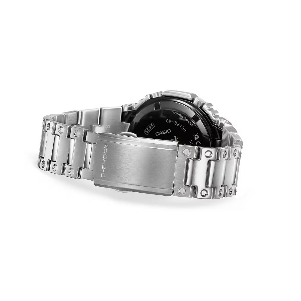 Casio G-Shock GM-B2100BT-1ADR Full Metal Bluetooth Tough Solar Watch