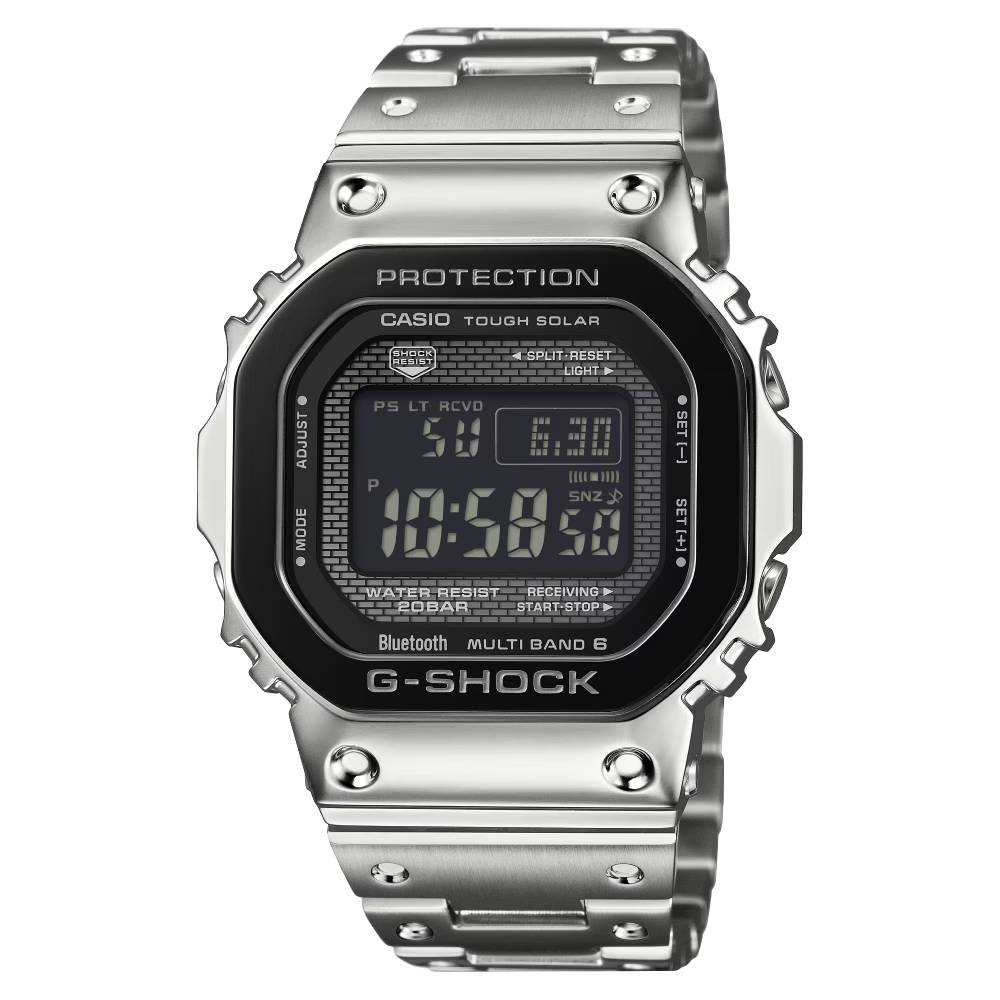 Casio G-Shock GMW-B5000BT-1DR Full Metal Bluetooth Tough Solar Watch