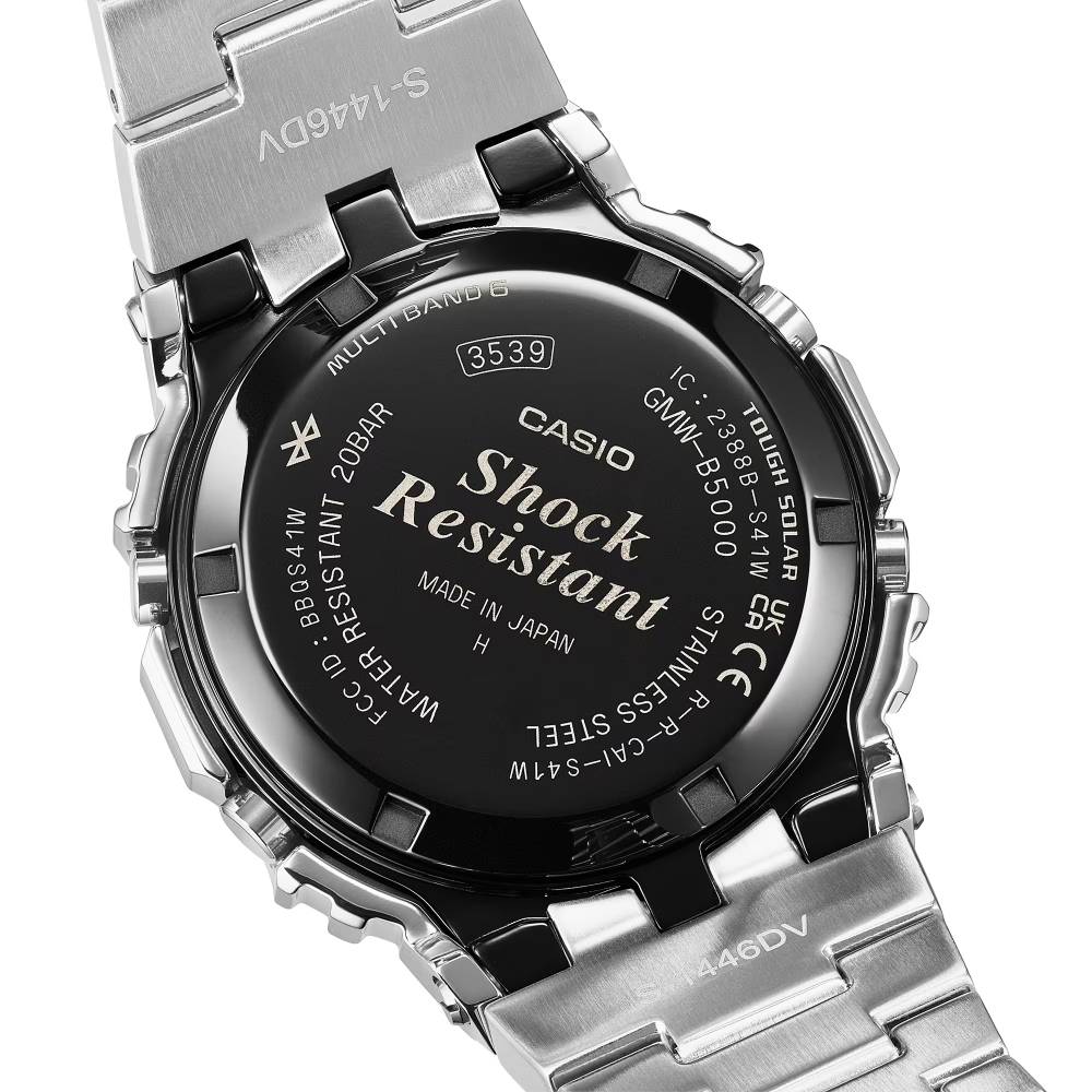 Casio G-Shock GMW-B5000BT-1DR Full Metal Bluetooth Tough Solar Watch