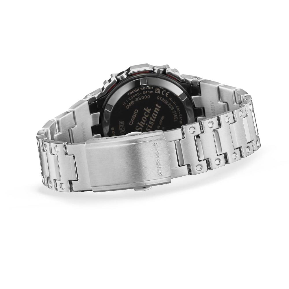Casio G-Shock GMW-B5000PC-1DR Full Metal Rainbow Accent Bluetooth Tough Solar Watch