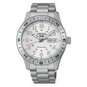 Seiko 5 Sports Field HDB007K1 Automatic Silver-White Dial Compass Bezel Stainless Steel Men’s Watch