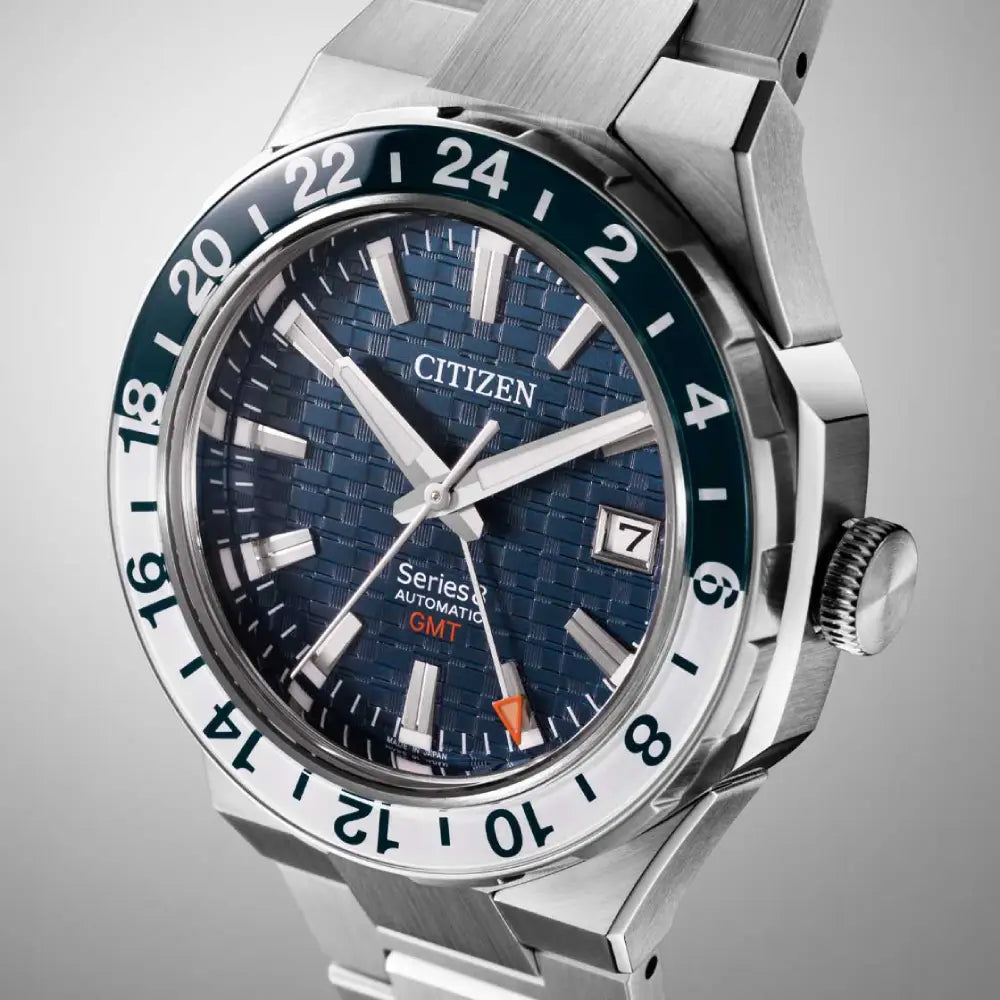 Citizen Series 8 NB6034-58L Automatic GMT Blue Dial Stainless Steel Men's Watch