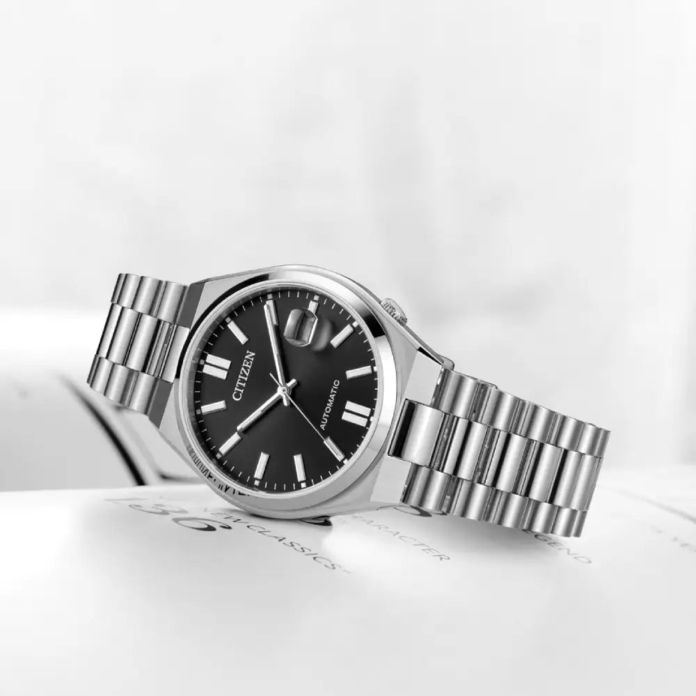 Citizen Tsuyosa NJ0150-81E Black Dial Automatic Stainless Steel Watch