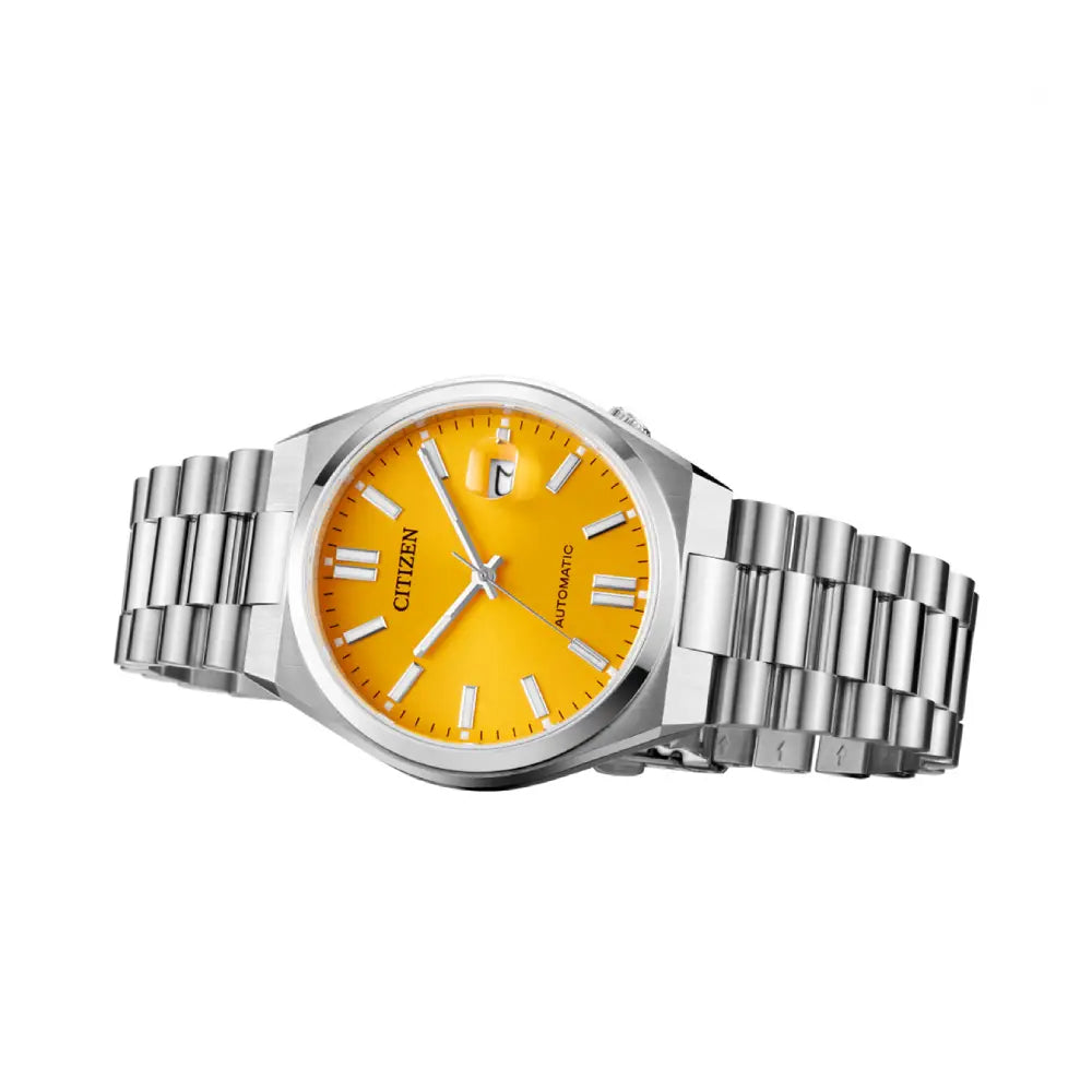 Citizen Tsuyosa NJ0150-81Z Yellow Dial Automatic Stainless Steel Watch