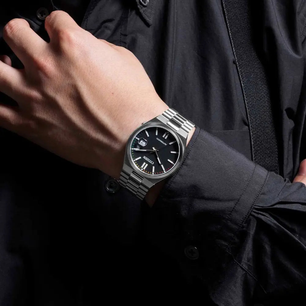 Citizen Tsuyosa NJ0151-53E Black Rainbow Dial Automatic Stainless Steel Watch