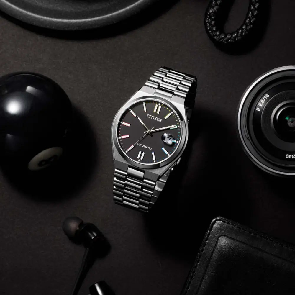 Citizen Tsuyosa NJ0151-53E Black Rainbow Dial Automatic Stainless Steel Watch
