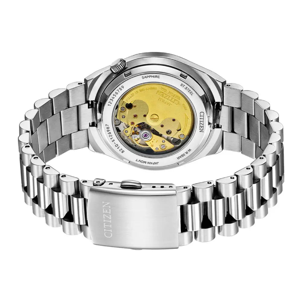 Citizen Tsuyosa NJ0151-53L Turqoise Rainbow Dial Automatic Stainless Steel Watch