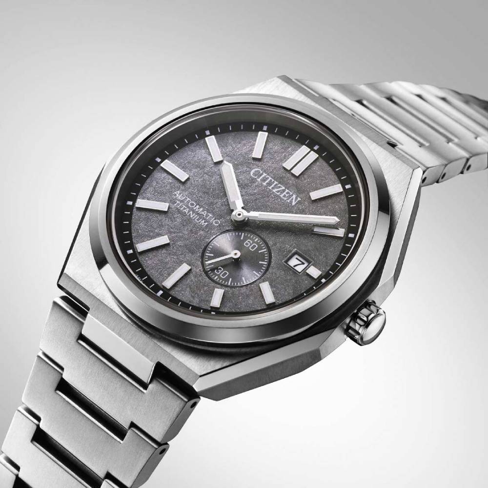 Citizen Zenshin NJ0180-80H Super Titanium Automatic Grey Dial Men’s Watch