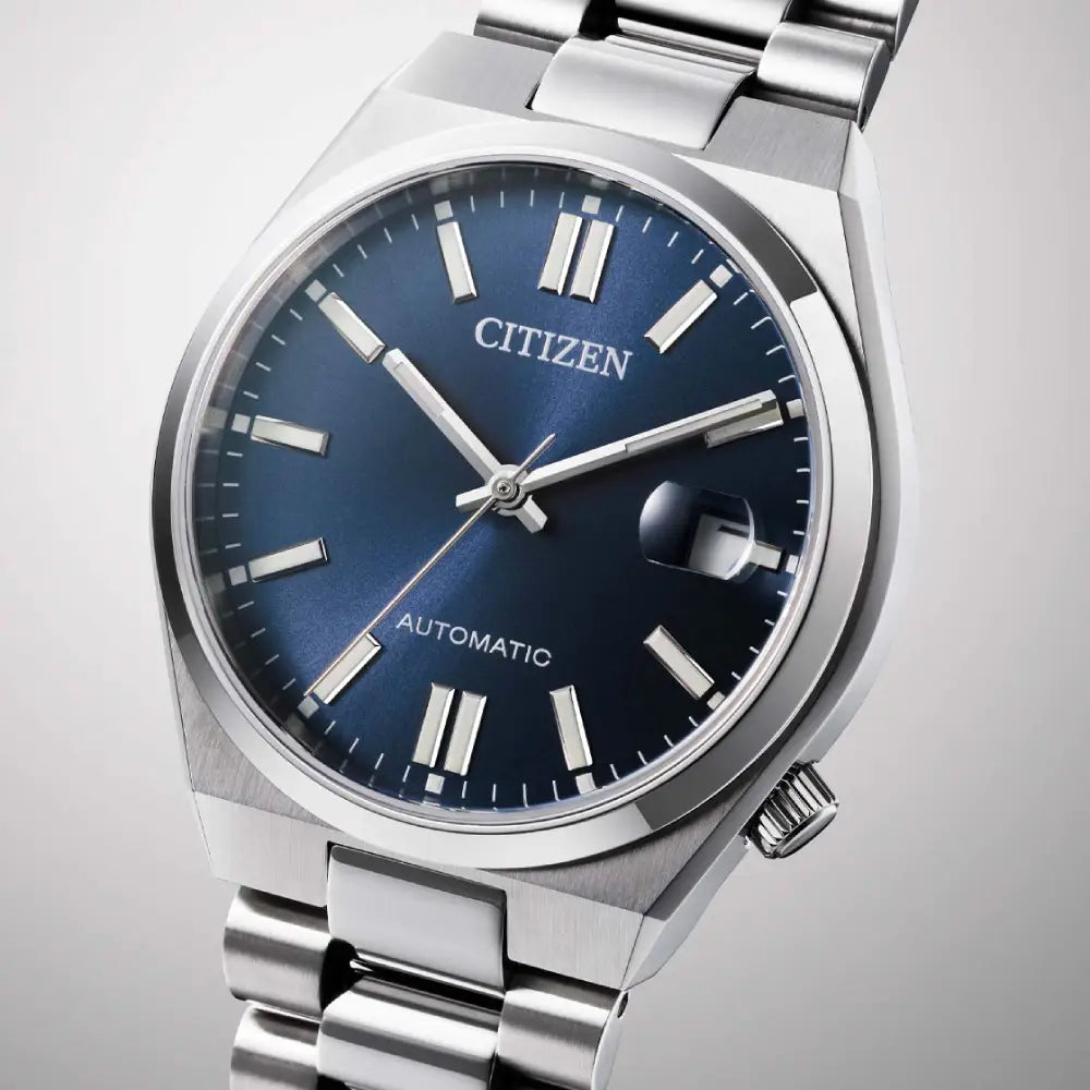 Citizen Tsuyosa NJ0200-50M Automatic Blue Dial Stainless Steel Watch - 37mm