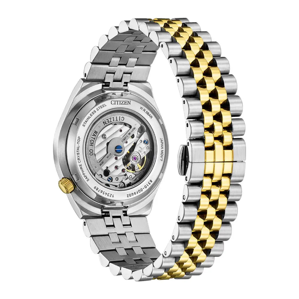 Citizen Tsuyosa 60 NK0024-54X Automatic Green Dial Two-Tone Stainless Stee; Watch