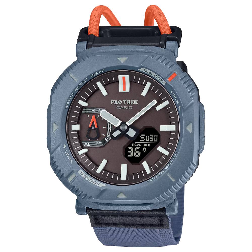 Casio Pro Trek PRJ-B001B-2DR Tough Solar Bluetooth Outdoor Resin Band Watch
