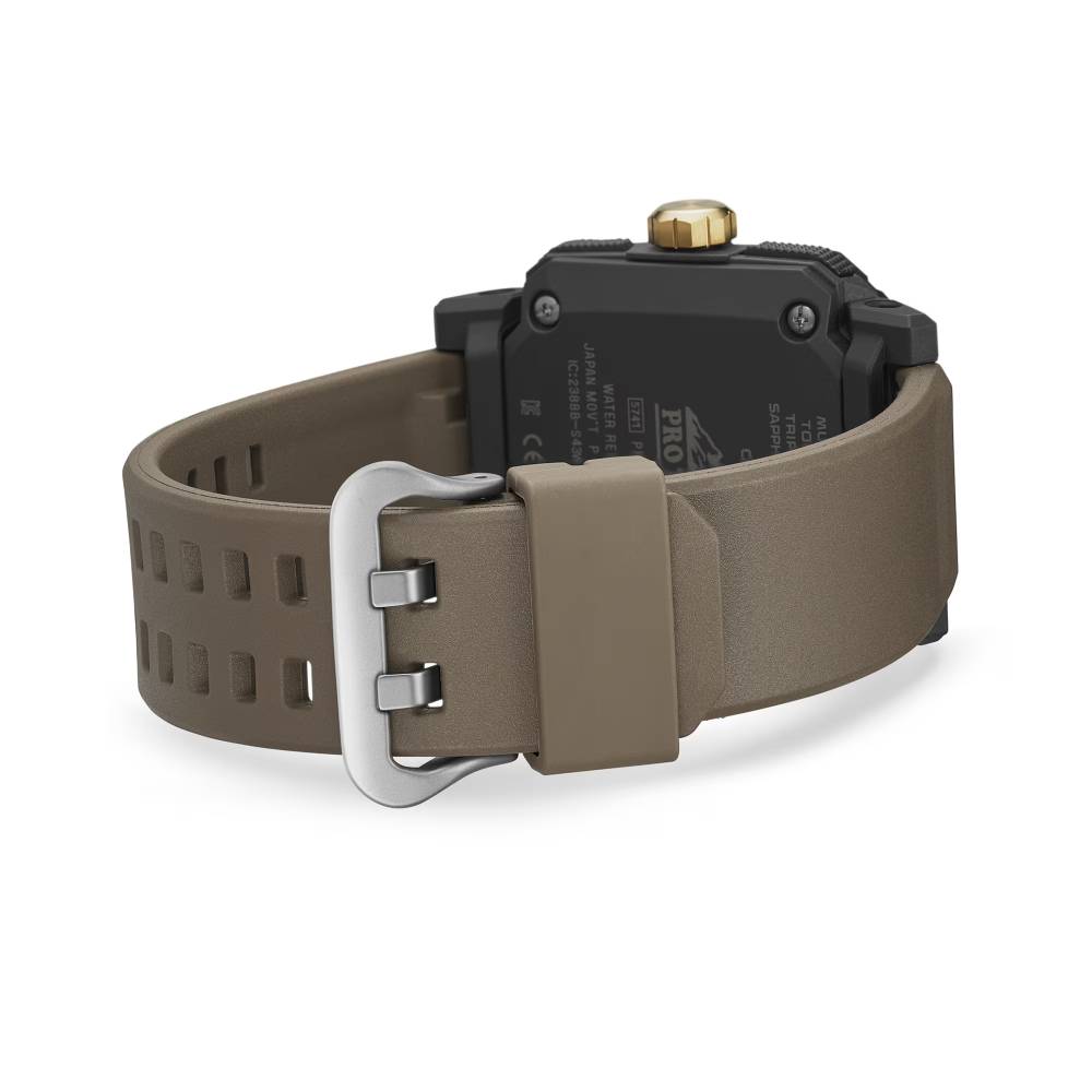 Casio Pro Trek PRW-B1000-5DR Tough Solar Bluetooth Rubber Strap Outdoor Watch
