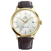 Orient Bambino RA-AC0028S Automatic White Dial Brown Leather Strap Men’s Watch