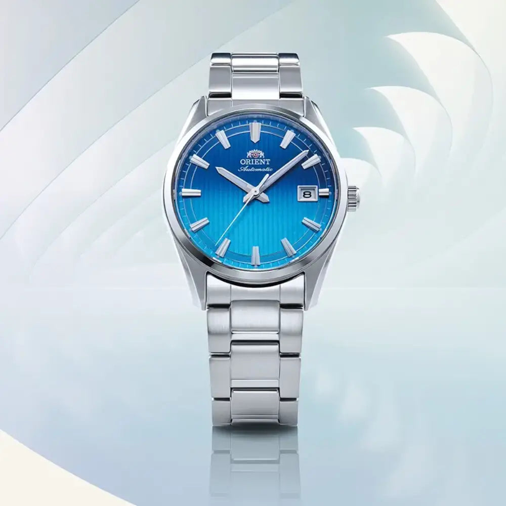 Orient Contemporary Stretto Limited Edition RA-AC0R09L Automatic Blue Gradient Dial Stainless Steel Men's Watch