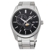 Orient Contemporary Sun & Moon RA-AK0307B Automatic Black Dial Stainless Steel Men's Watch