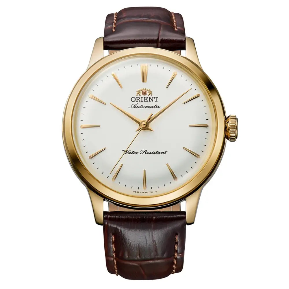 Orient Bambino 36 RA-BB0101S Automatic White Dial Leather Strap Unisex Watch