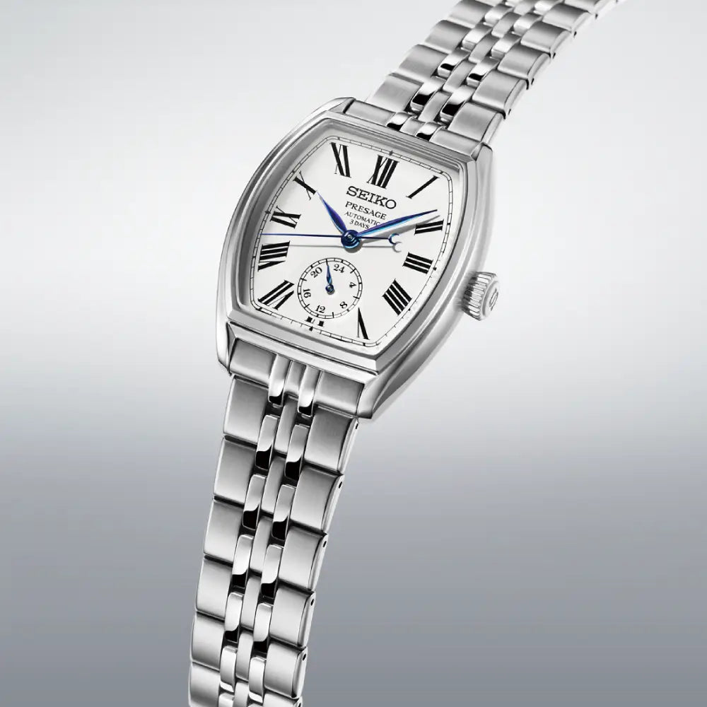 Seiko Presage Craftsmanship Series SART013 Automatic White Enamel Dial Stainless Steel Men’s Watch