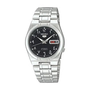 Seiko 5 SNK063J5 automatic watch with black Arabic dial on stainless steel bracelet