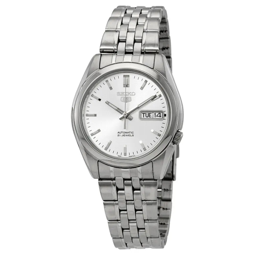 Seiko 5 SNK355K1 Automatic Silver Dial Stainless Steel Men's Watch